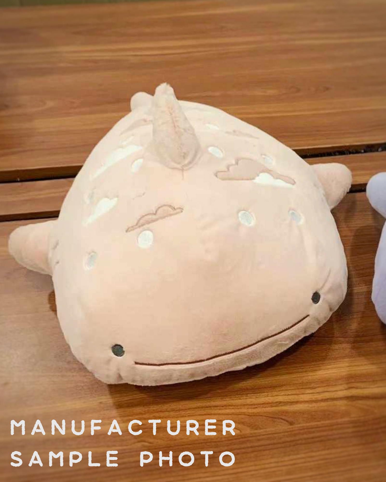 Whale Shark dawn plushie (pink ver)