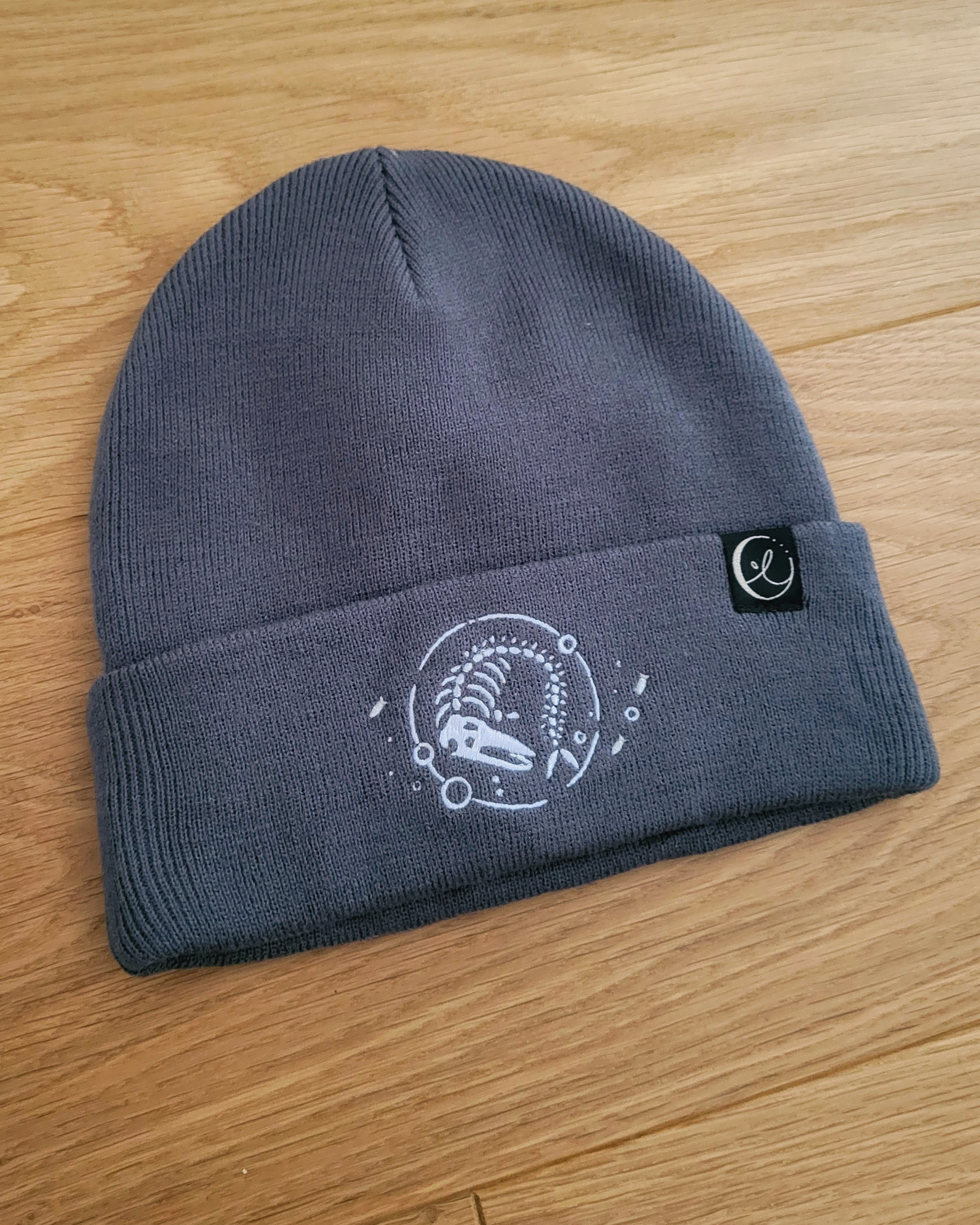Deep ocean beanie