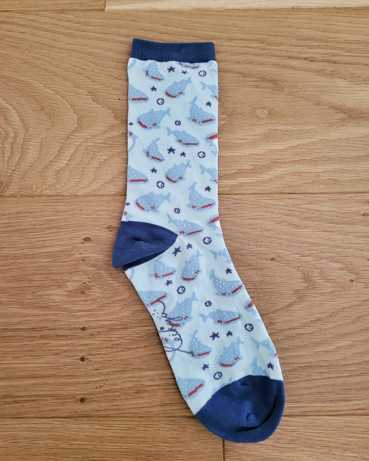 Whale shark socks