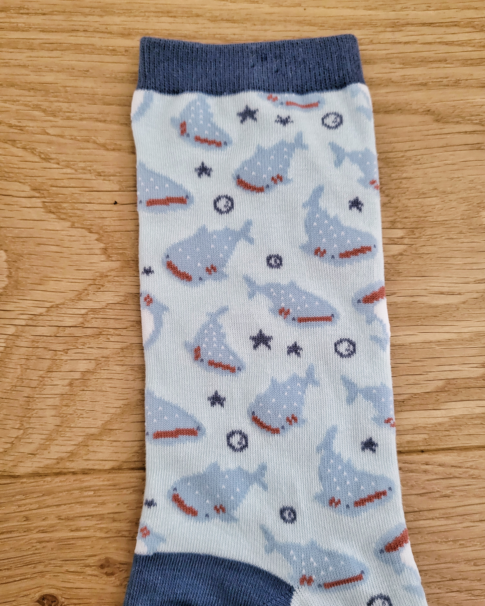 Whale shark socks