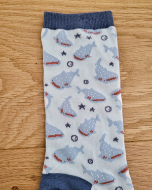 Whale shark socks