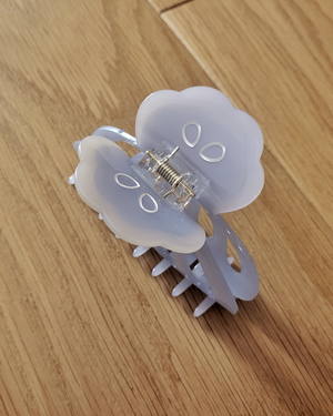 Moon jellyfish hair claw clip