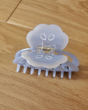 Moon jellyfish hair claw clip