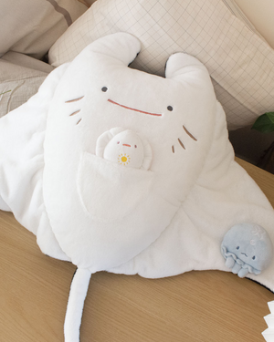 Manta Ray dusk plushie (lilac ver)