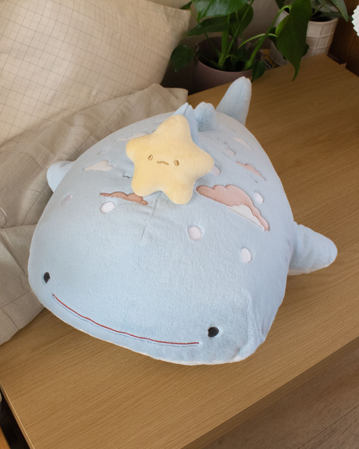 Whale Shark dusk plushie (lilac ver)