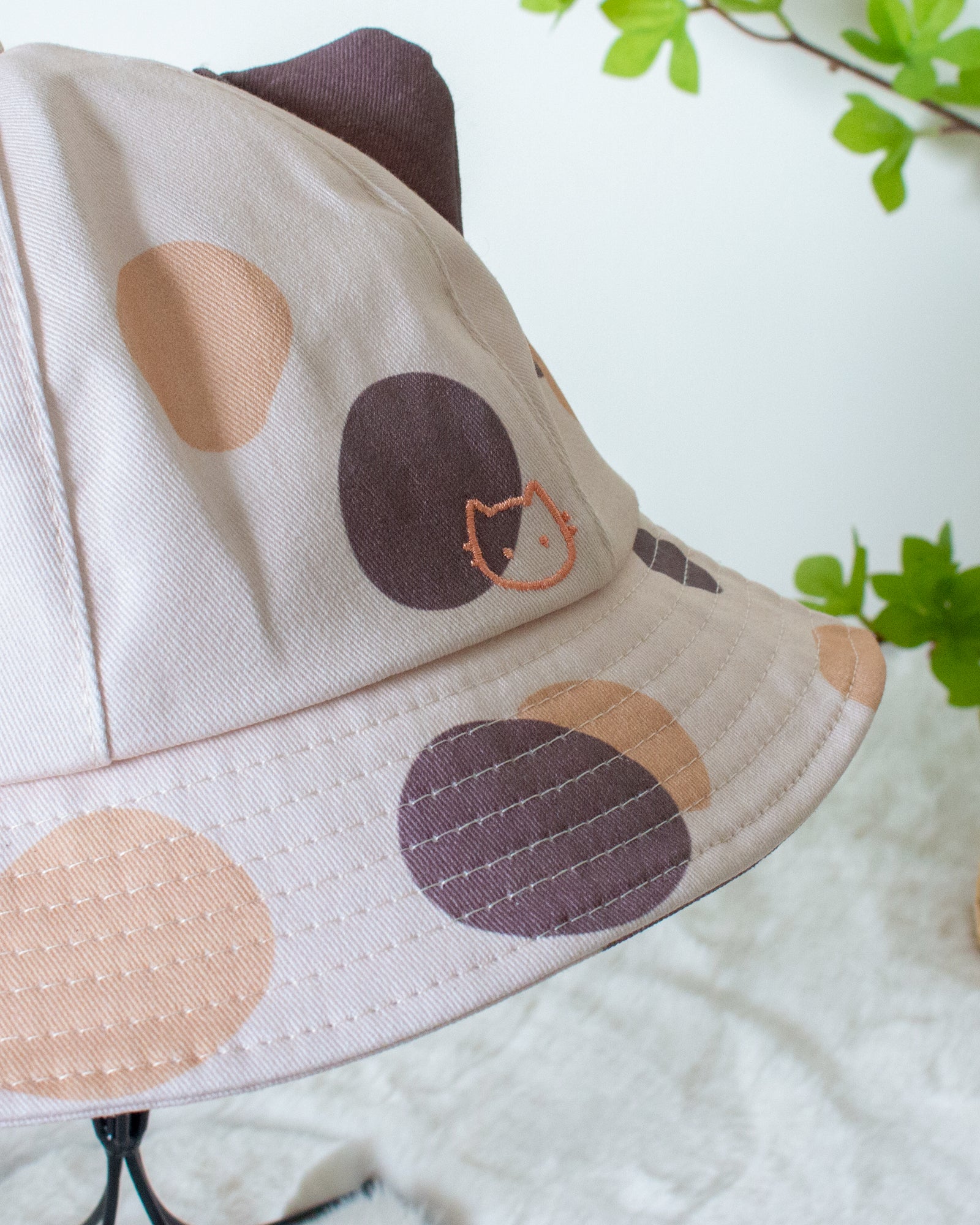 Calico cat bucket hat