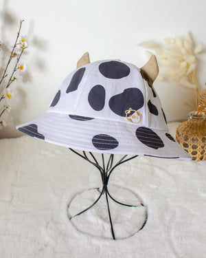 Cow bucket hat