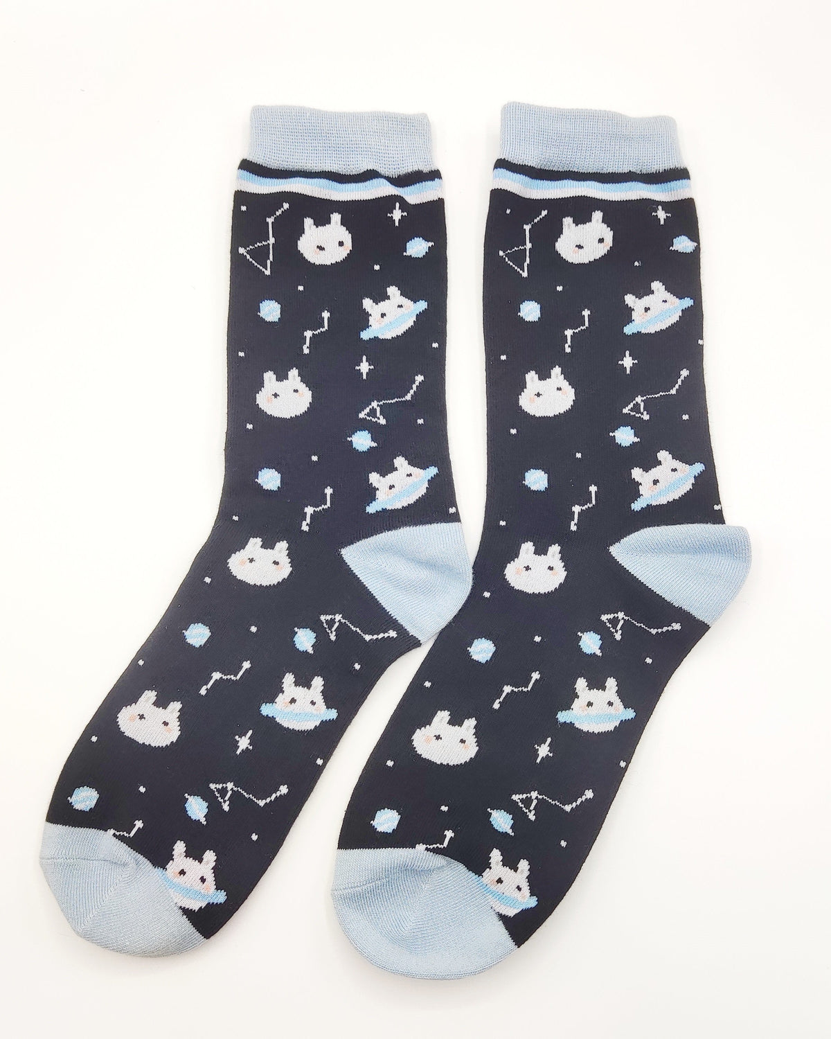 Space buns socks