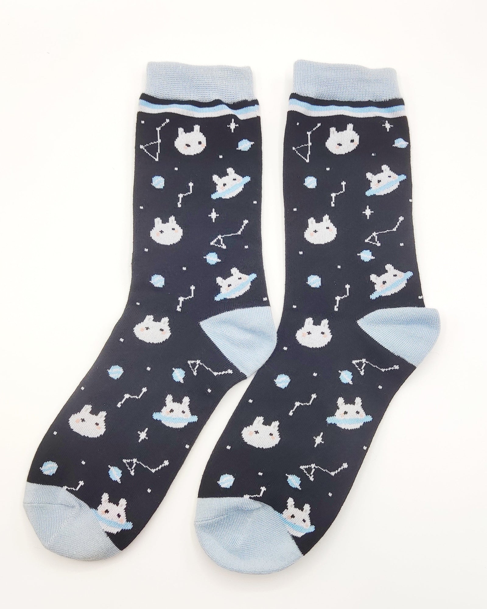 Space buns socks
