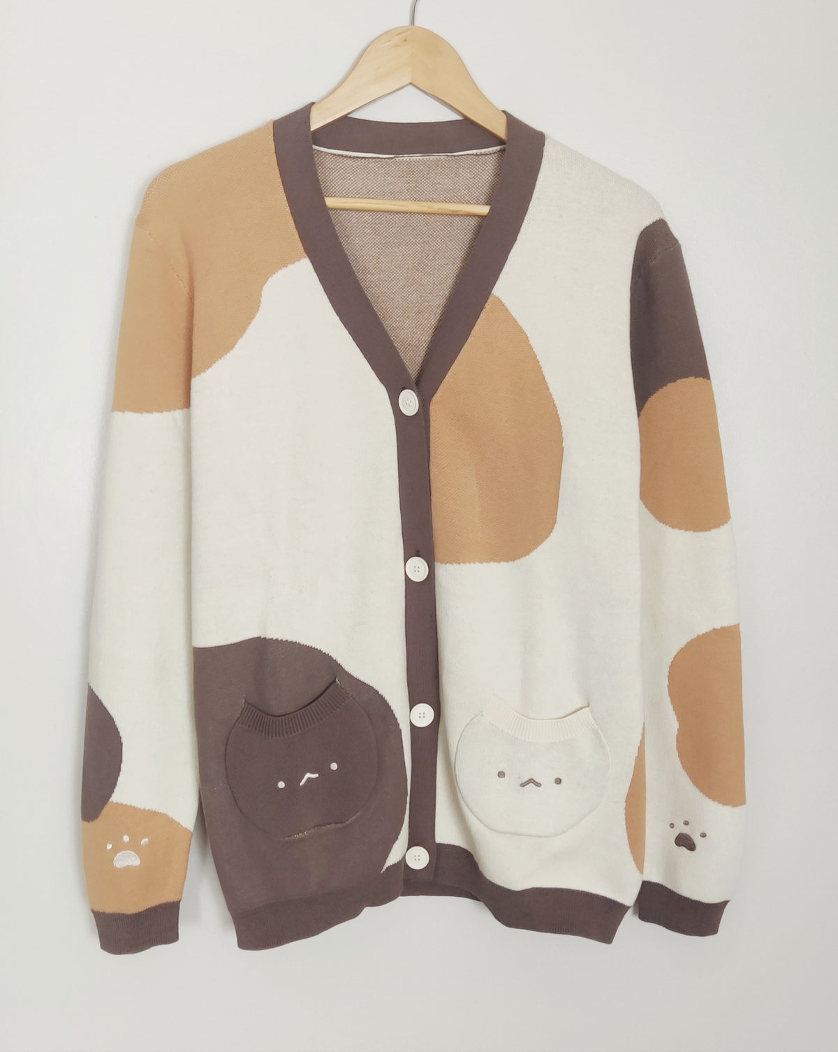 Calico cardigan