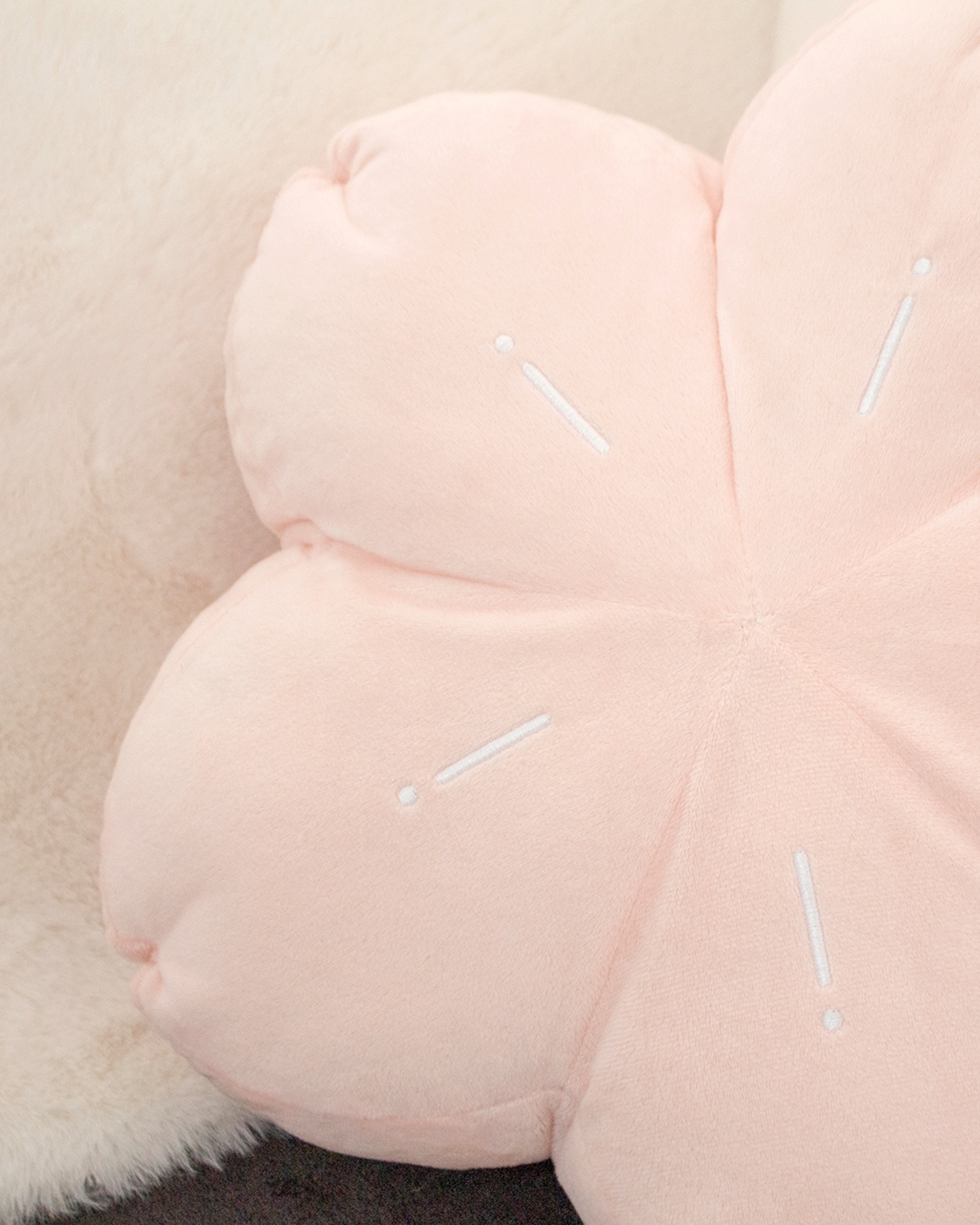 Sakura plush cushion