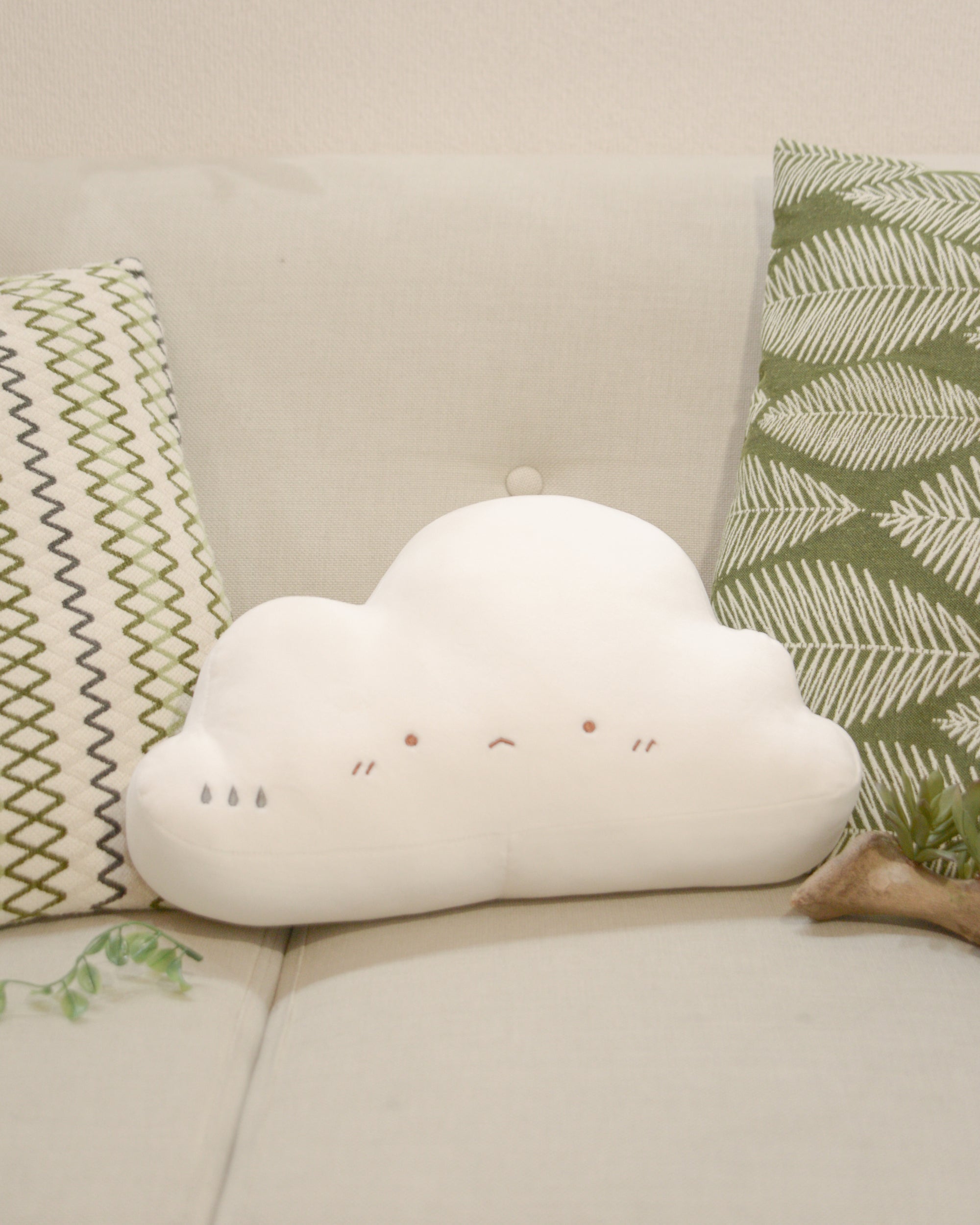Cloud plush pillow