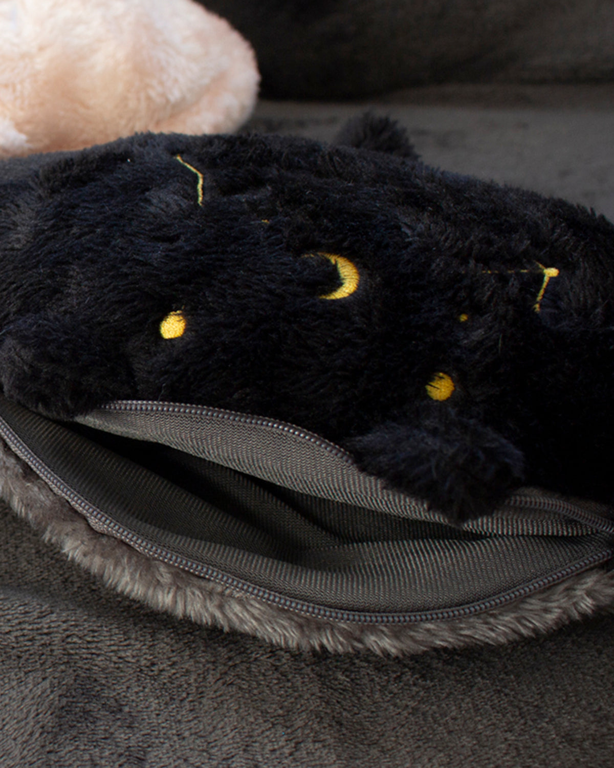 Yomi the Manta Ray plush pouch