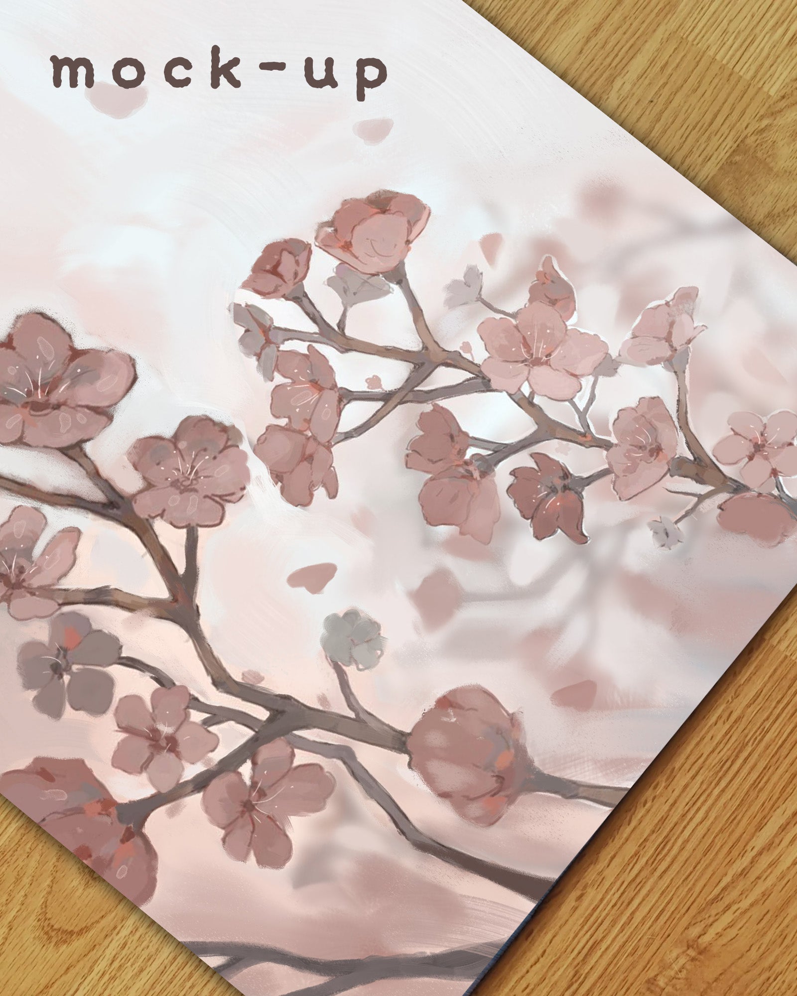 Sakura desk mat